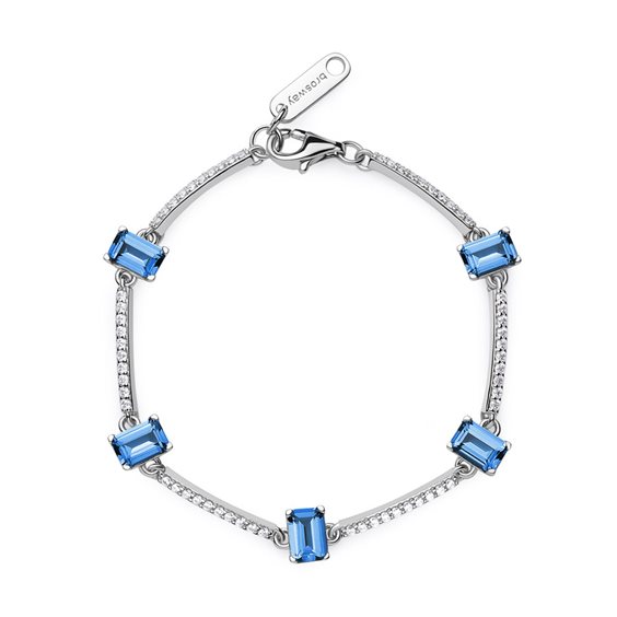 Armband Brosway Dame FANCY FREEDOM BLUE in Silber Cubic Zirconia FFB04 - FFB04